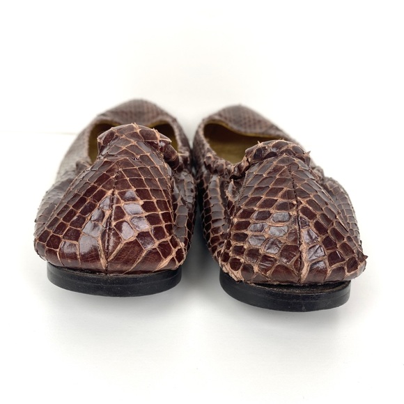 Dolce & Gabbana Python Leather Ballet Flats - Picture 6 of 8